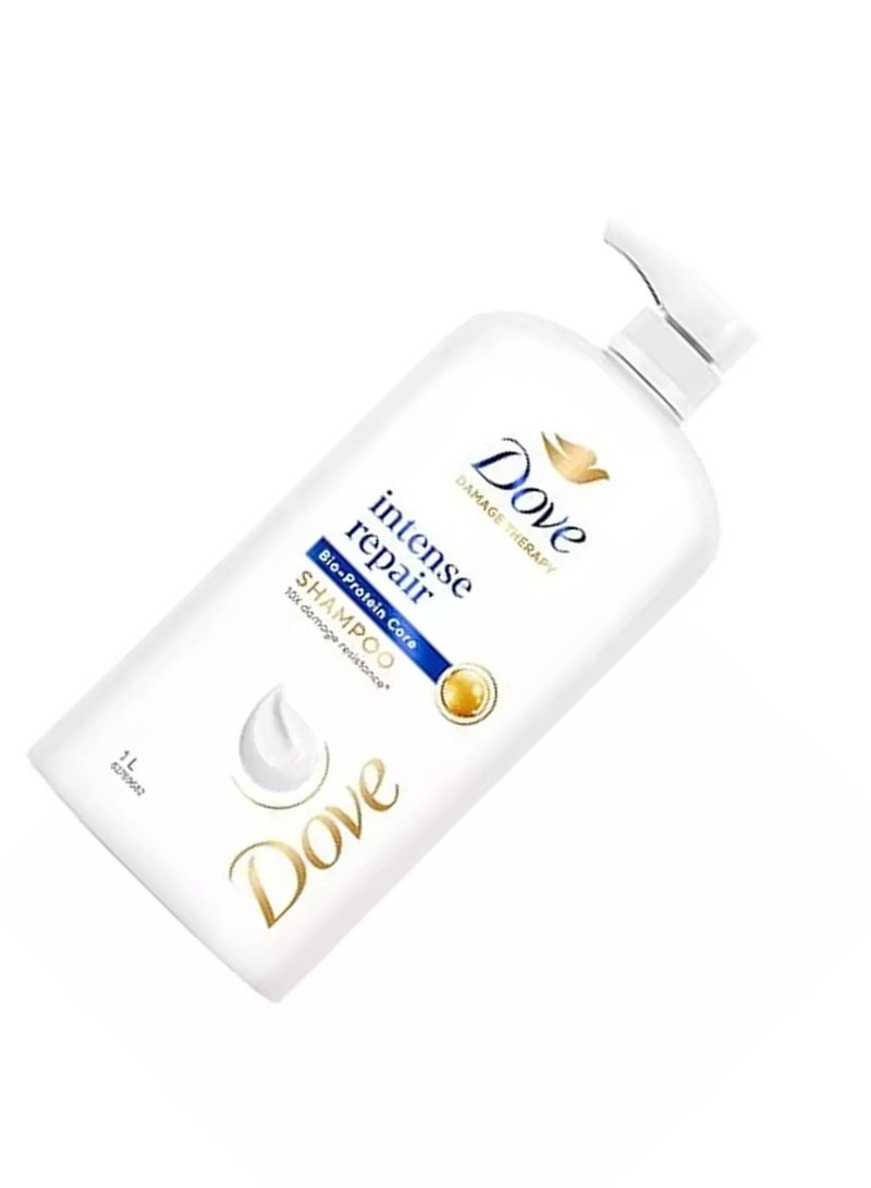 Dove Intense Repair Shampoo For Dry & Damaged Hair, 1 Ltr - Image 3
